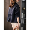 85105原形双排扣西装领风衣女短款2024春季新款韩版设计感气质外套上衣 商品缩略图4