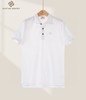 Martine Wester 男70支全棉双股珠地棉横机领短袖POLO  11013031 商品缩略图1