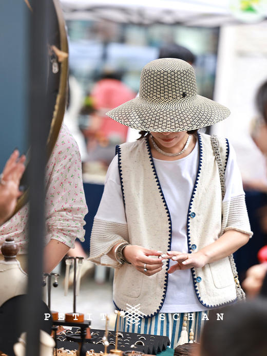 PETIT SCHAN小闪 JEW#020 desert pearl 荒漠遗珠 施华洛珍珠镶嵌925银戒指 商品图5