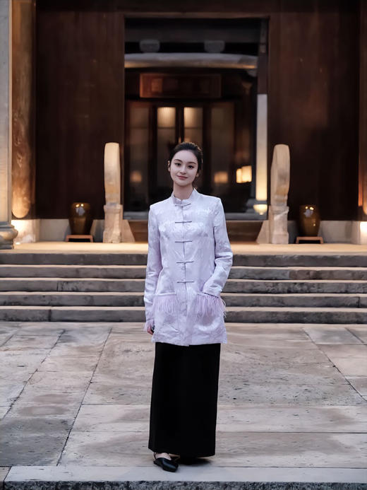 微瑕秒杀| 盛唐牡丹 |花篮硕果新中式对襟外套[特价品](特殊商品不退不换) 商品图3