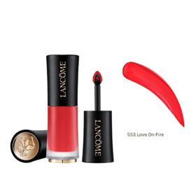 【保税仓】兰蔻 菁纯柔雾小蛮腰唇釉 #553 love on fire恋爱如火 6ml/支（有效期至26年2月）