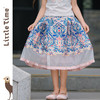 littletime女童汉服2024春夏装新款粉色凤凰马面裙高级感儿童裙子 商品缩略图0