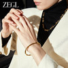 ZEGL金色竹节手镯女简约高级感轻奢小众精致2024年新款潮手链手饰 商品缩略图3