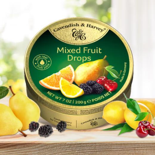 嘉云糖四季水果味糖（硬质糖果）200g 商品图0