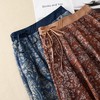 碎花雪纺半身裙，薄款高腰大摆伞裙文艺A字裙K-B97M6611 商品缩略图2