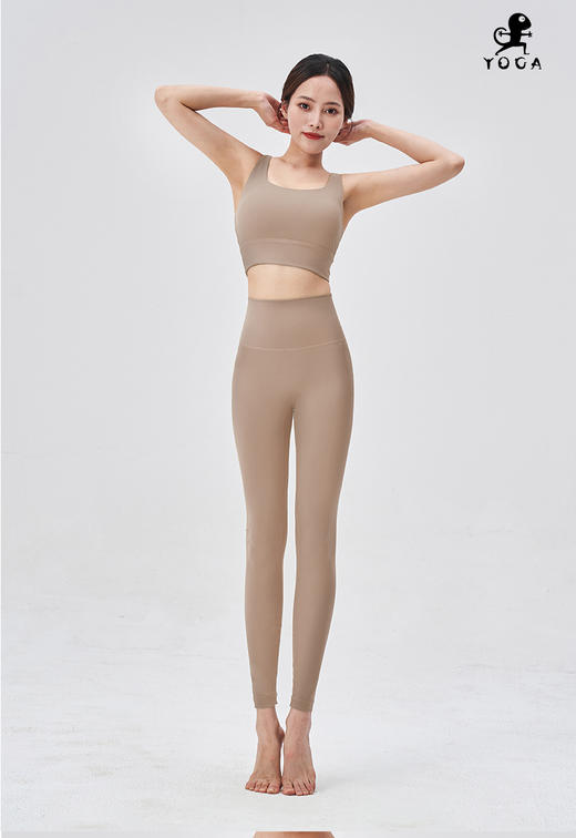 壁虎瑜伽赫本PLUS【2406TZ299】莱卡经典高弹套装【发货】（可拆卸胸垫） 商品图4