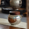 鹤鼎堂闻天系列其奥槌目纹茶叶罐（银色)（缺货） 商品缩略图0