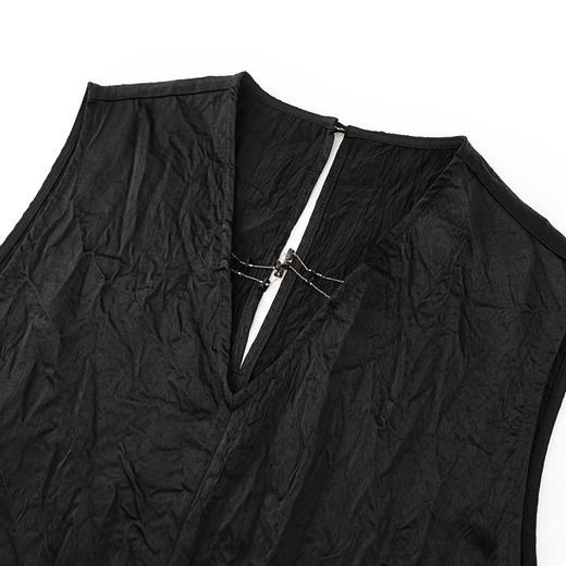 醋酸简约时尚裙，百搭慵懒休闲风连衣裙WLZD2421108 商品图3