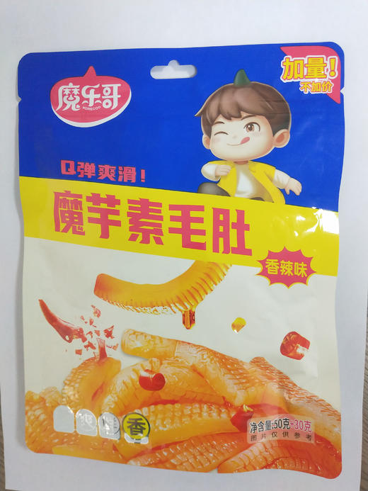 魔乐哥魔芋素毛肚香辣味80g 商品图0