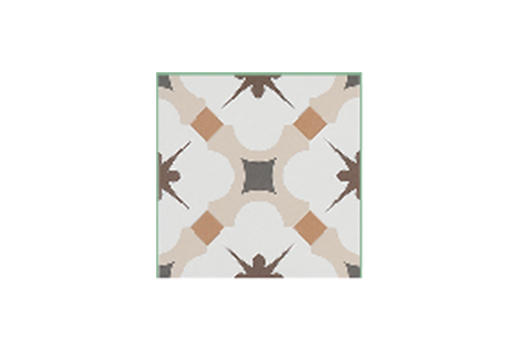 CHA-BEDC013 200*200mm 哑面花砖 商品图0