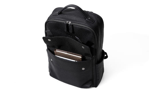 皮尔卡丹男士牛皮双肩包商务 商品图7