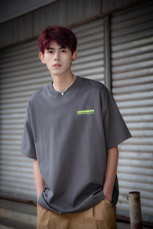 W416312050字母印花短袖T恤 商品图2