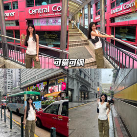 新品上身 | 自由渡步的时候，满足多元穿搭的一条工装裤！