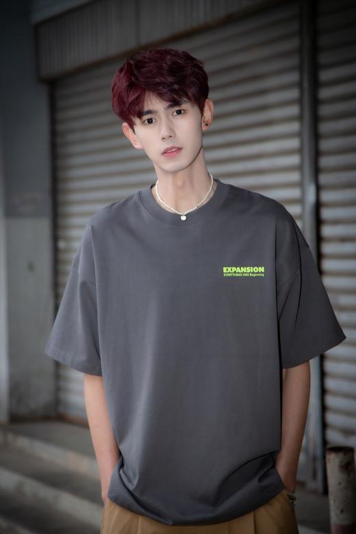 W416312050字母印花短袖T恤 商品图1