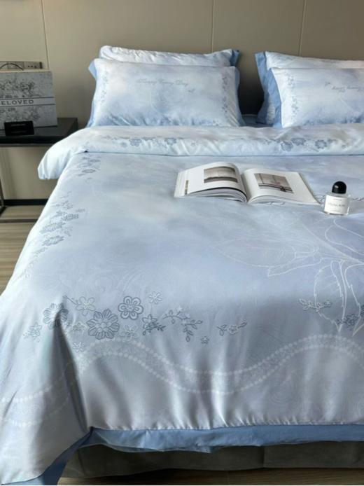 🛒【高精密天丝数码印花四件套】🌸▸面料光泽度和垂感都很绝！舒适度拉满🉑 商品图3
