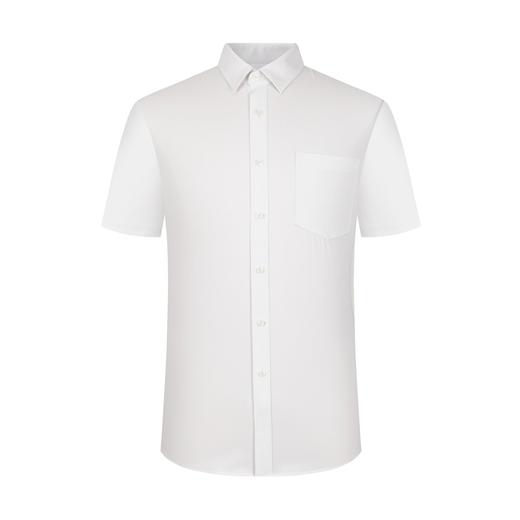 【特价】【易干】柒牌衬衫男短袖夏季新款商务男士贴袋翻领衬衣打底衫122A70200 商品图4