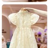 花朝辞 儿童女公主风珍珠亮片网纱连衣裙蛋糕裙蓬蓬裙 商品缩略图3