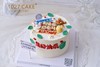 1027CAKE |  手绘蛋糕  小熊 兔子 商品缩略图2
