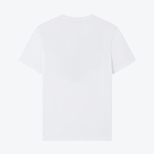 柒牌男士纯棉T恤2024夏季新品时尚潮流青年印花休闲圆领短袖上衣126T73300 商品图1