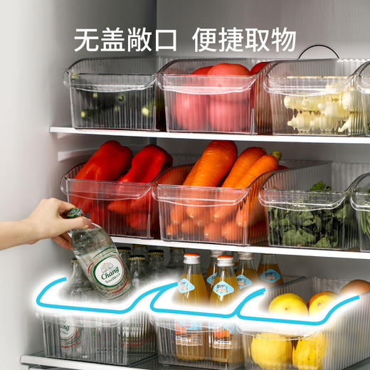 FaSoLa冰箱收纳盒厨房食物蔬菜保鲜盒冷冻专用水果鸡蛋储物盒 商品图3