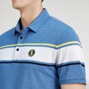 柒牌polo男商务休闲青年薄款夏季撞色条纹透气翻领短袖保罗衫122T70290 商品缩略图2