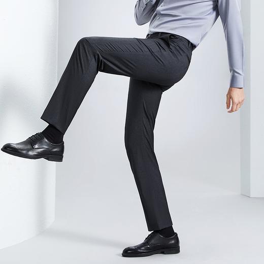 【暗纹提花】柒牌男装西裤男士2024春季新款商务百搭直筒西装长裤126H70980 商品图1