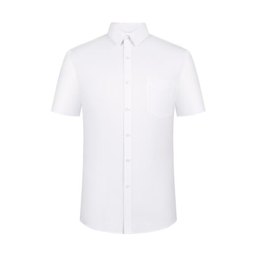 【特价】【莫代尔】柒牌衬衫男短袖商务青年休闲翻领斜纹衬衣122A70171 商品图4