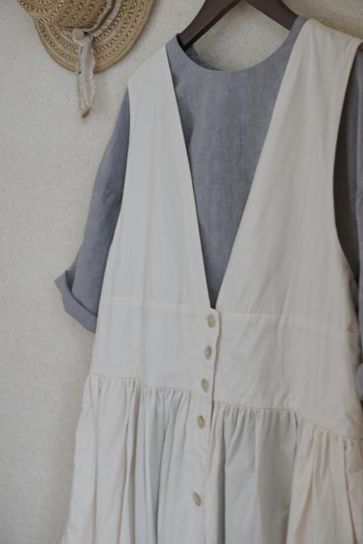 ROBE de PEAU2色背带裙 商品图5