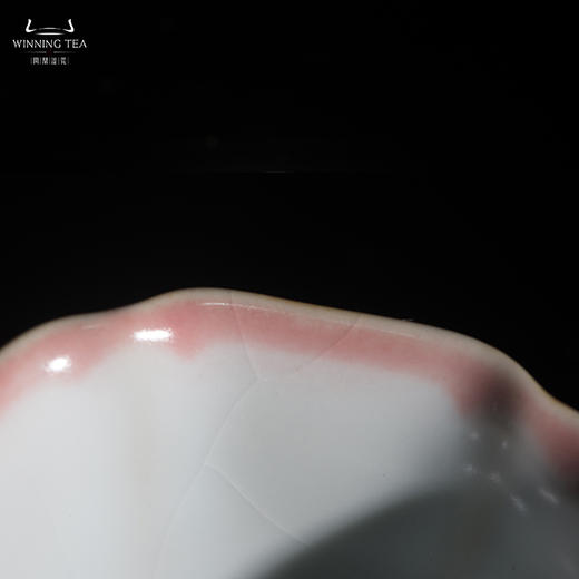 问鼎汝瓷经典款萼红大菩提杯 商品图1