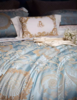 ROYALCOVER罗卡芙家纺100支全棉色织提花四件套（诺曼花园） 商品缩略图1