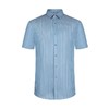 【特价】柒牌短袖衬衫男夏季新款商务休闲简约透气竖条纹男士翻领衬衣122A70160 商品缩略图4