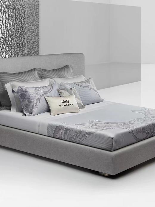 ROYALCOVER罗卡芙家纺100S双股全棉长绒棉提花四件套（跃动旋律810422142） 商品图0