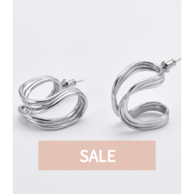 FOR ART'S SAKE PORTRAIT系列耳环 - 金色/银色