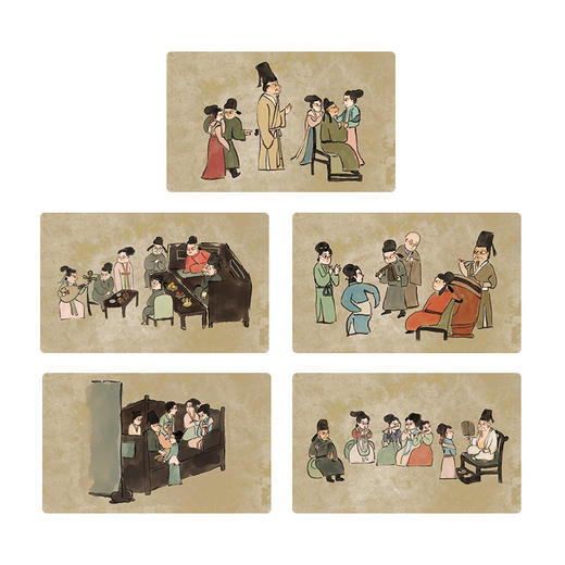 价值19.9元冰箱贴5枚（歪歪兔出品）把名画放进厨房 商品图0