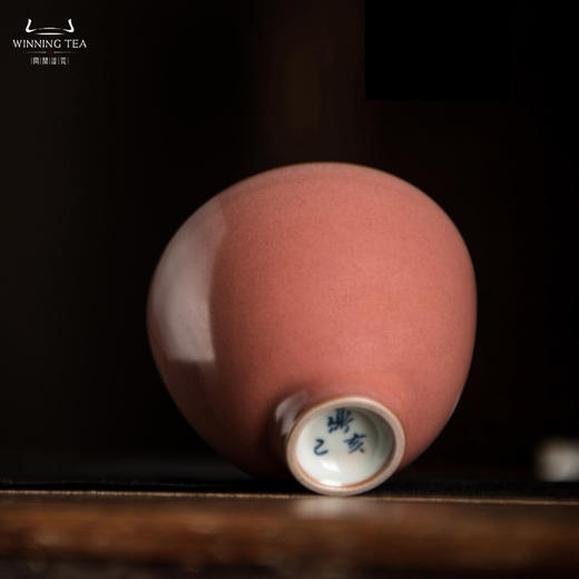 问鼎汝瓷经典款萼红精工款鸿声杯（缺货） 商品图3