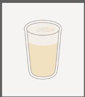 【已绝版】「饮品系列 」茉莉绿茶拿铁便利贴·构想几何COFFEE 商品图0