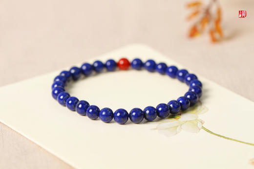 【琼华】青金石手串    珠径：6.5mm 商品图3