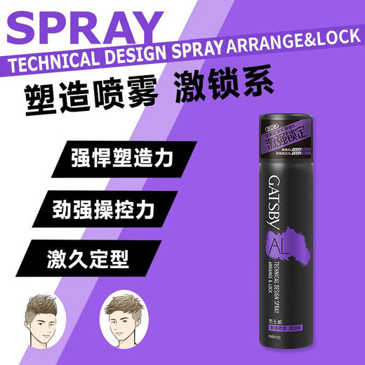 杰士派塑造喷雾激锁系270ml 商品图0