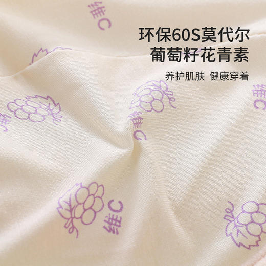 【商场同款】熳洁儿 小胸聚拢文胸轻塑调整高级刺绣蕾丝舒适云感棉中厚杯24201303 商品图5