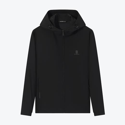 柒牌连帽夹克男士2024春季新款时尚休闲中青年字母印花防风外套潮	126K70510 商品图4