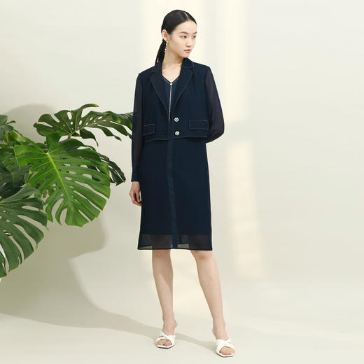 西贝伦无袖连衣裙S27B6531 商品图2