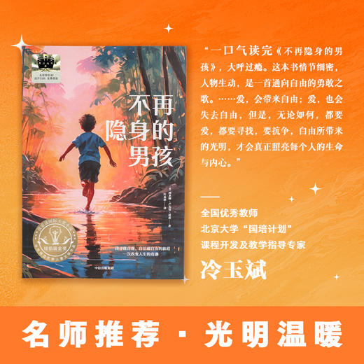 不再隐身的男孩   2024年百班千人暑期书目5年级|祖庆说名师推荐正版课外阅读现货速发 商品图3