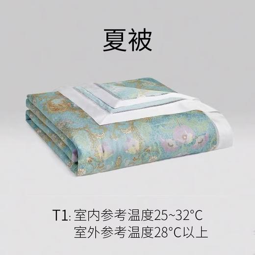 【罗卡芙】B座7F |仙境花园奥地利兰精天丝四件套+仙境花园奥地利兰精天丝/3M新雪丽水洗夏被 商品图5