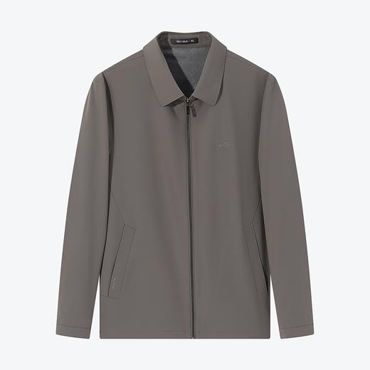 【无缝】柒牌翻领夹克男2024春季新款商务休闲爸爸装男士茄克外套126K70240 商品图4