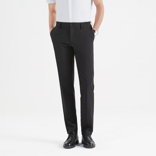 【冰芙美】柒牌西裤男商务正装春夏薄款印花直筒裤西装男裤子122H71310 商品图1