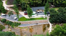 【大邑-254号院】5房小院，山里独院。挖野菜、赏花，梅林花谷旁，临溪小院，jys