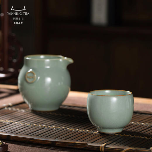 问鼎汝窑玉钟杯（缺货） 商品图4