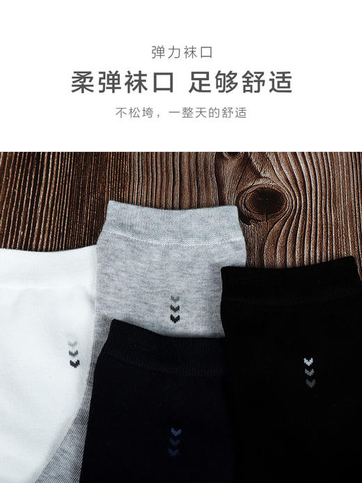 足装秀24夏季新男士商务袜纯色轻薄莫代尔棉透气细腻柔软抗菌男袜 商品图7