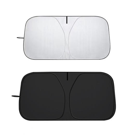 【防晒隔热 可折叠收纳】爱丽新 车载可折叠收纳钛银遮阳挡 隔热防晒降温 快速安装 商品图12