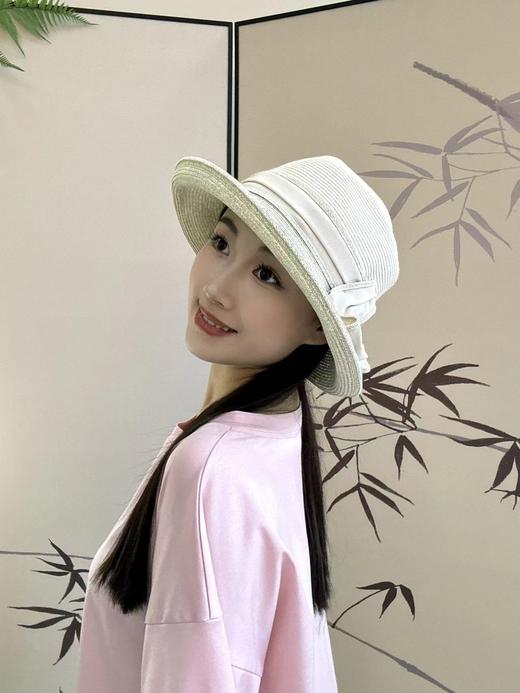 介面夏季帽子合集  孤品放漏~  优雅大气、端庄典雅！好的穿搭少不了一顶高颜值帽子|全脸防晒一帽兼顾~ 商品图12